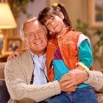 Jessica Van Dyke als Kind mit ihrem Großvater Dick Van Dyke