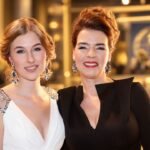 Jo Tödter-Daubner mit Susanne Daubner bei einer Gala